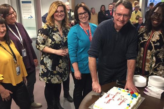 The Shelburne collaborative family practice team celebrated its opening in early February